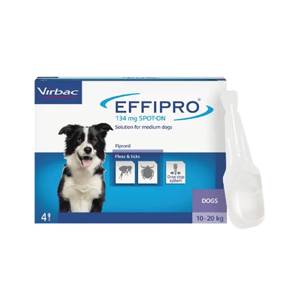 Effipro pretblusu pilieni suņiem 10–20 kg 134 mg N4